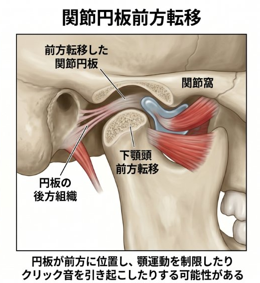 関節円板前方転移
